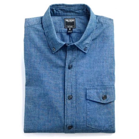 Todd Snyder Other - Todd Synder Chambray Button Up Single Pocket